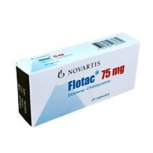 Flotac 75mg 20caps Diclofenac Cholestyramin 145.6mg Capsules