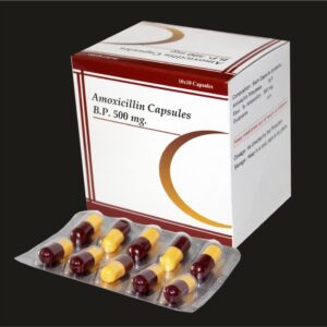 Krismox Amoxicilin BP 500mg Capsules