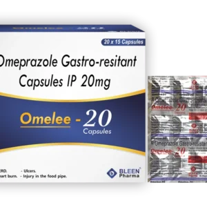 Omehil-20 Gatro Resistant Omeprazole 20mg Capsules