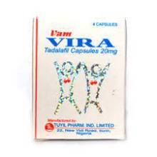 Vam Vira Tadalafil 20mg Capsules