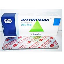 Zithromax Azithromycin 250mg Capsules