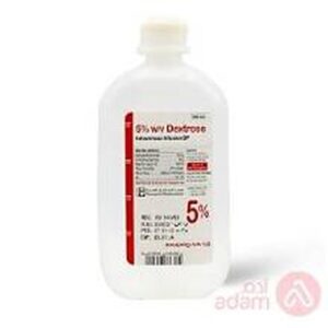 5% Dextrose Saline 500ml 5% IV Infusion