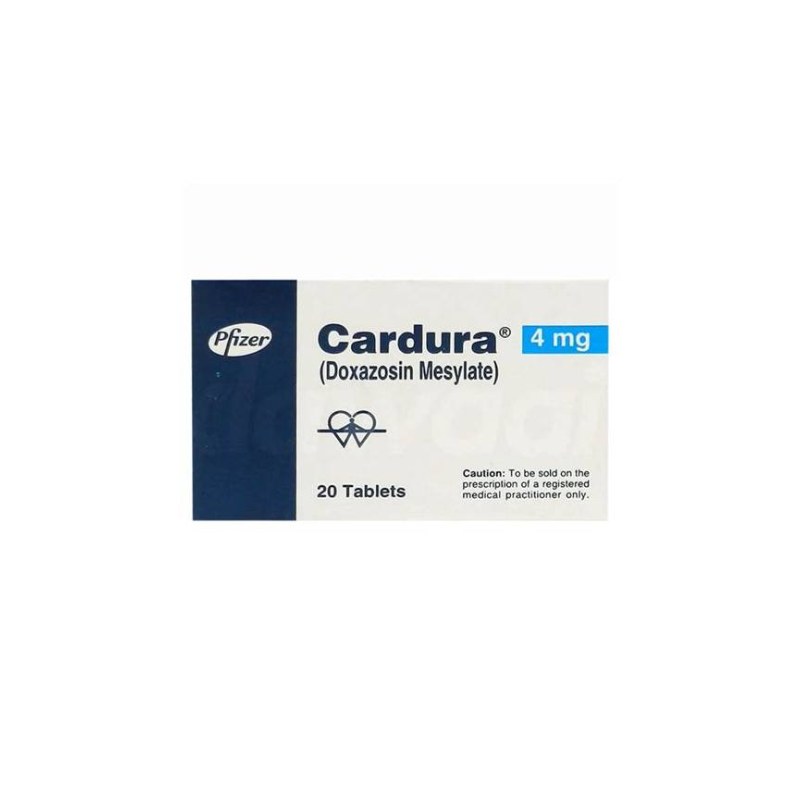 Cadura Doxazosin 4mg Teva Tablets