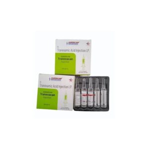 Tranexanaman Tranexamic Acid 500mg 100mg Injection