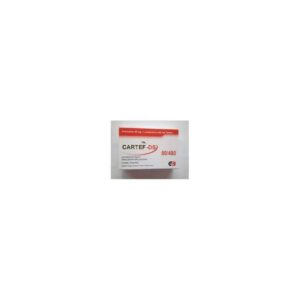 Cartef Ds Artemether 80mg Lumefantrine 480mg Tablets