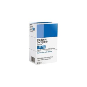 Pradaxa 110mgt 60 Tablets Dabigatran Eteksilat