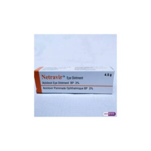 Netravir Aciclovir 4.5g Eye Ointment Drops