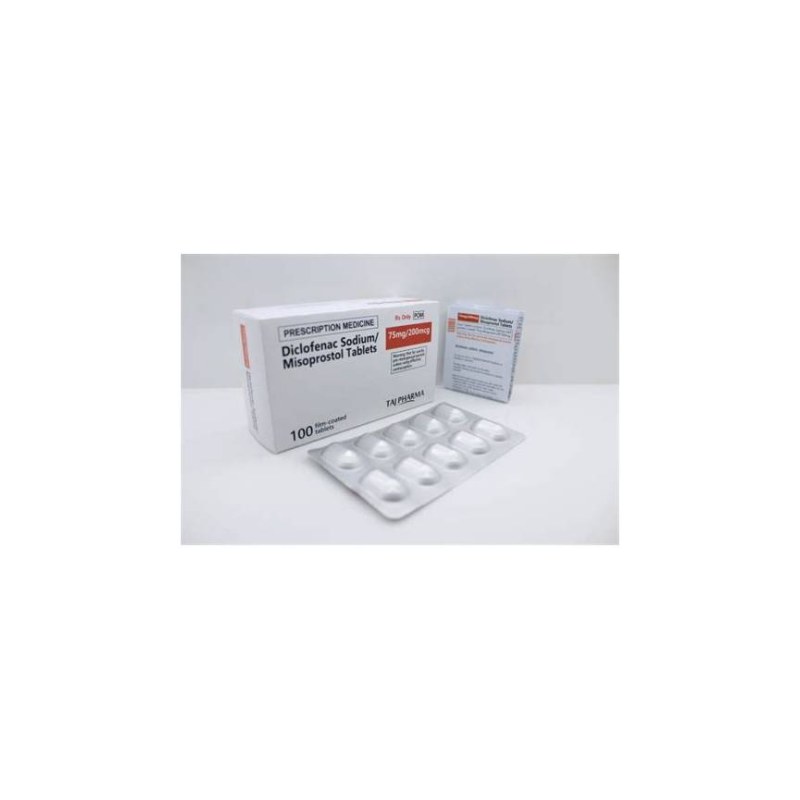 Diclofenac + Misoprostol Tablets