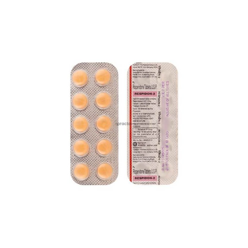 Respidone-2 Risperidon 2mg Tablets