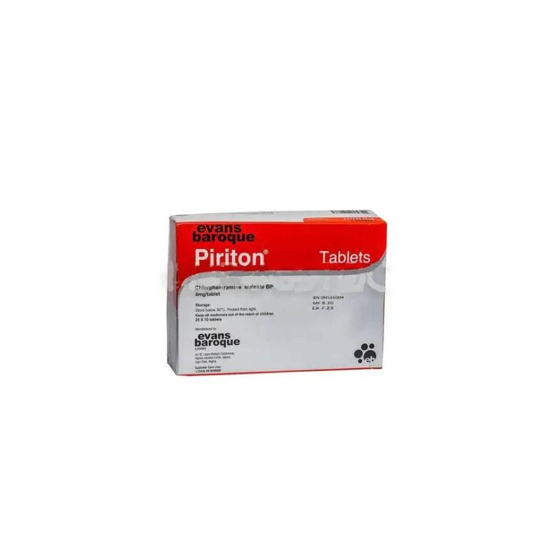 Histin Piriton Evans 4mg Tablets
