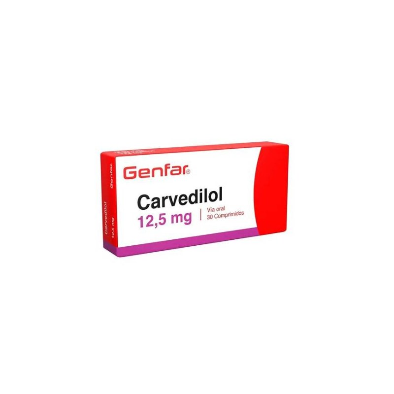 Carvedilol 12.5mg Tablets