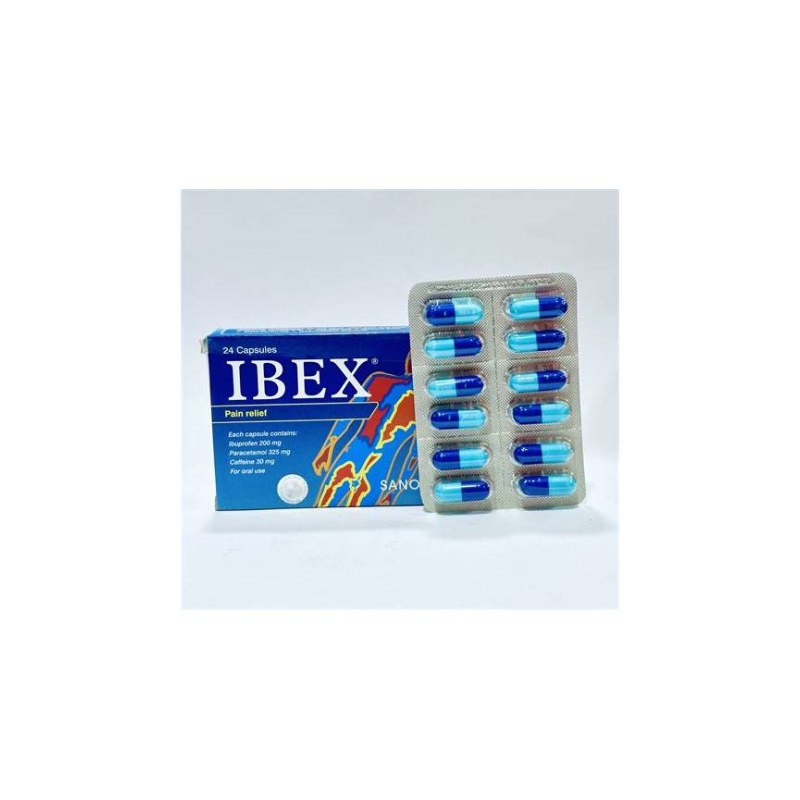 Ibex/ PACK Ibuprofen 200mg Capsules
