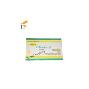 Arvita Vitamin A 25000i.u Capsules