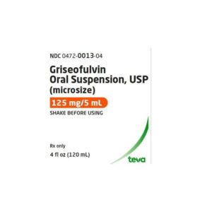 Griseofulvin 125mg/5ml Oral Suspension