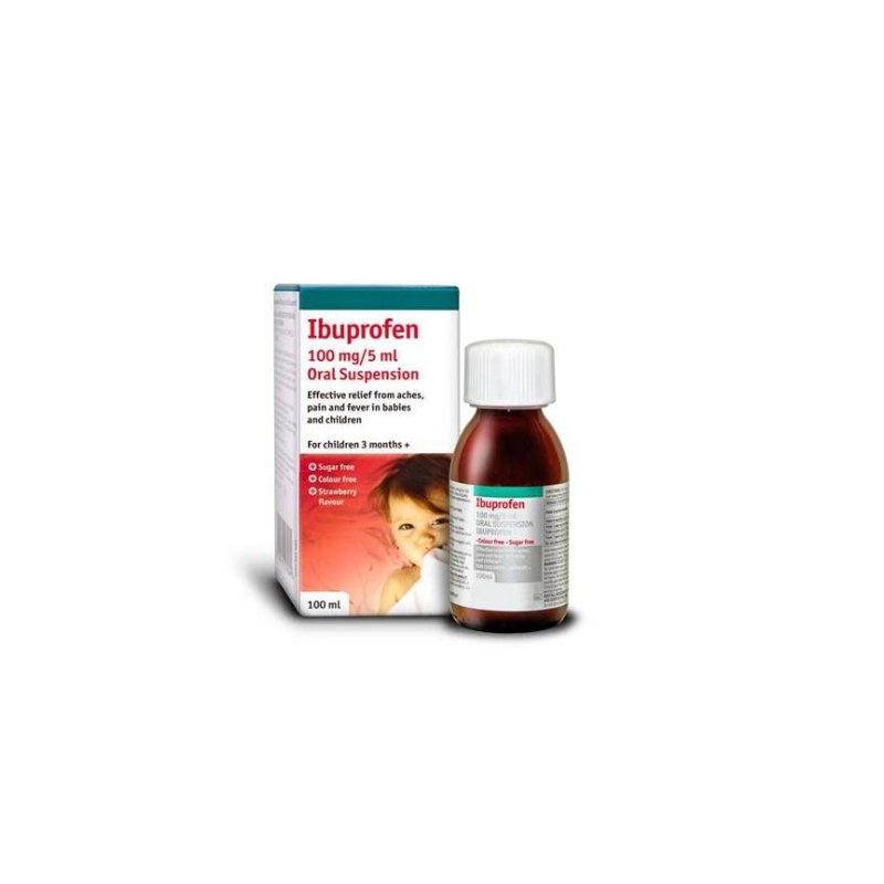 Ibuprofen 100mg/5ml Suspension