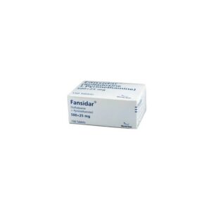 Sulfadoxine + Pyrimethamine 500/25mg Tablets