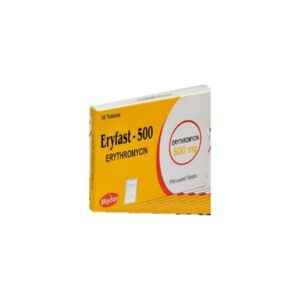 Eromycin Eryfast Erythromycin-500 Bextomax Erythromycin Stearte BP 500mg Tablets