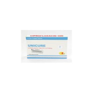 Unicure Ciprofloxacin USP 500mg Tablets