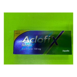 Aclofix Aceclofenac 100mg Tablets