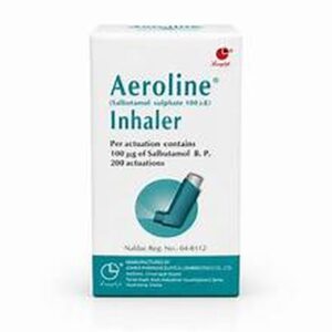 Aeroline Salbutamol Inhaler
