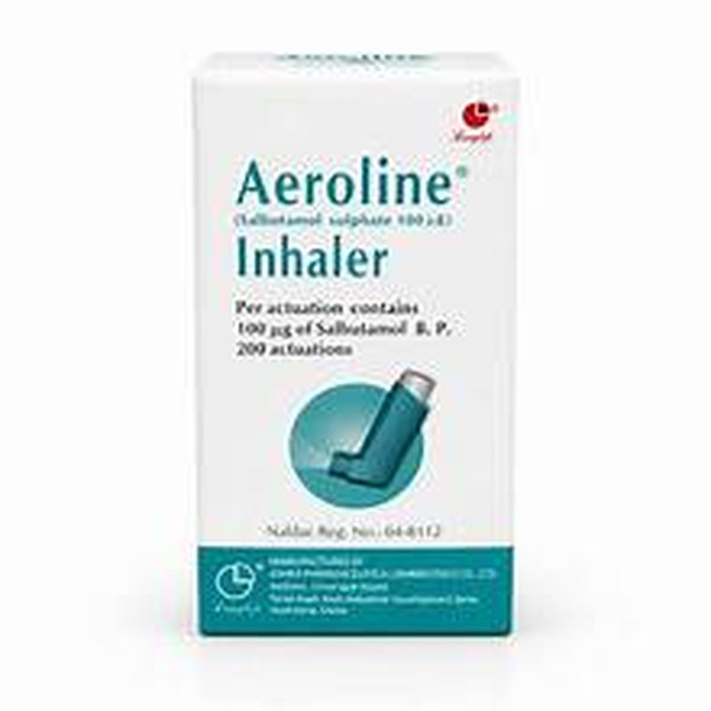 Aeroline Salbutamol Inhaler
