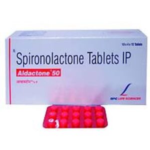 Alpadactone Spironolactone 50mg 10tabs Tablets