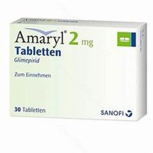 Amaryl Glimeprid 2mg Pack Glimepiride Tablets