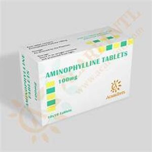 Aminophylline 100mg 1tabs Tablets