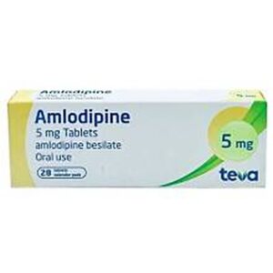 Amlodipine Teva 28tabs Amloodipine 5mg Tablets