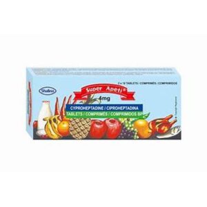 Apitol Super Apeti 4mg Pack Cyproheptadine Tablets