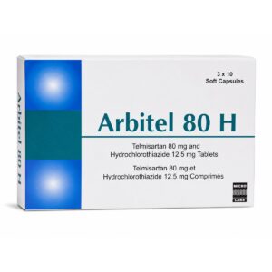 Arbitel-80 Telmisartan 80mg 10tabs Tablets