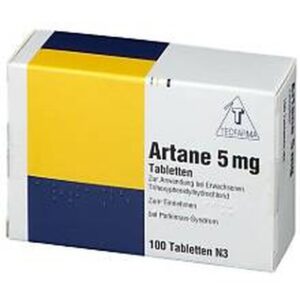 Artane Benzhexol Trihexyphenidyl 5mg Tablets