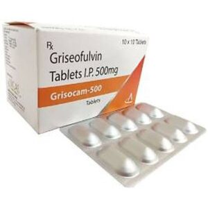 Artcin Emcin Fulcin Grisofuvin Emsin Griseofulvin 500mg Tablets