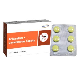 Artemef Artemetr 80mg Lumefantrine 480mg Tablets