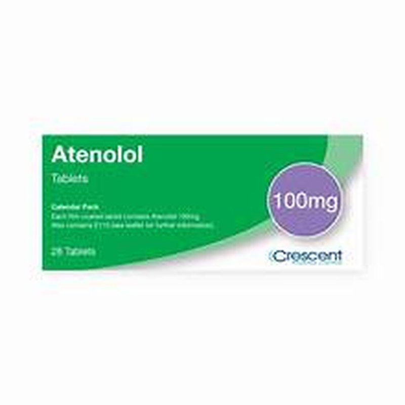 Atenolol Eden Pack 100mg Tablets