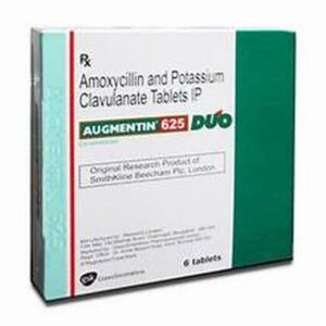 Augmentin Amoxycillin + Clavulanate Potassium 625mg Tablets