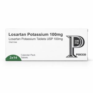 Azegnar Losartan 100mg Pocco Tablets