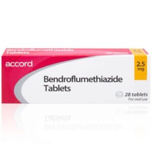 Bendroflumethiazide Accord Actavis 28tab 2.5mg Tablets