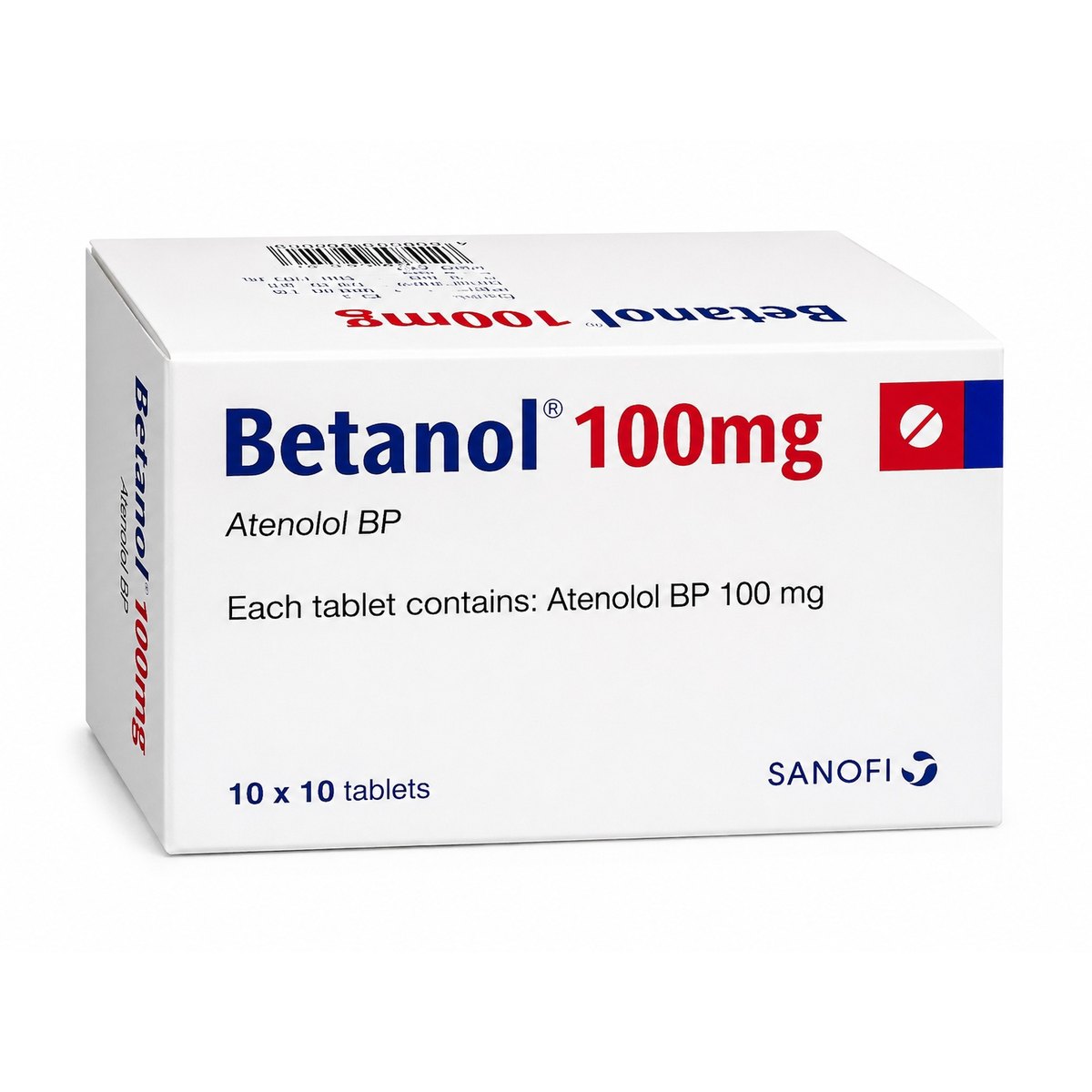 Betanol-100 Atenolol BP 100mg Tablets