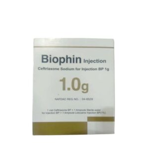 Biophin Ceftriaxone IV 1g Injection