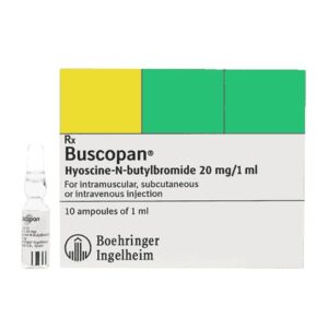 Buscopan Hyoscine 20mg Injection