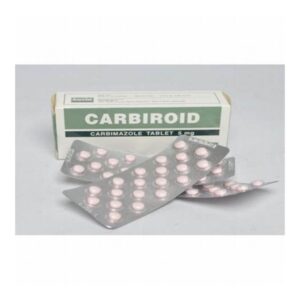 Carbiroid 5mg Carbimazole Tablets