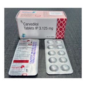 Carvedilol 3.125mg Pack Tablets