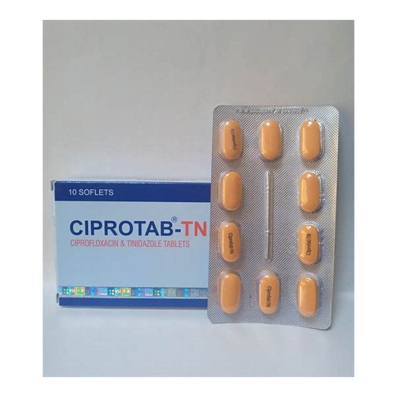 Ciprotab Tn Ciprofloxacin Tinidazole Tn Tablets