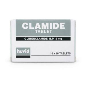 Clamide Glibenclamide BP 5mg Tablets