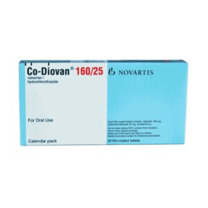 Co-diovan 160 25 Valsartan Hydrochlorothiazide Tablets