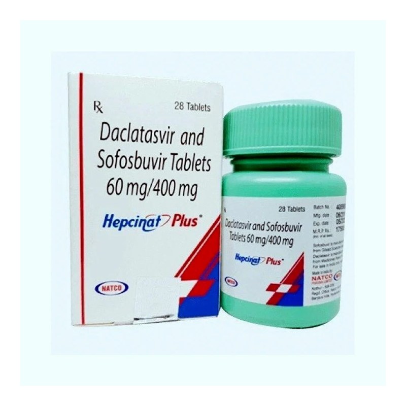 Daclatasvir Sofosbuvir 60mg 400mg Tablets