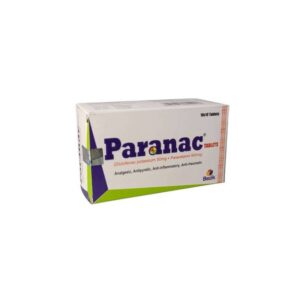 Paranac Diclofenac Potassium 50mg + Paracetamol 500mg Tablets