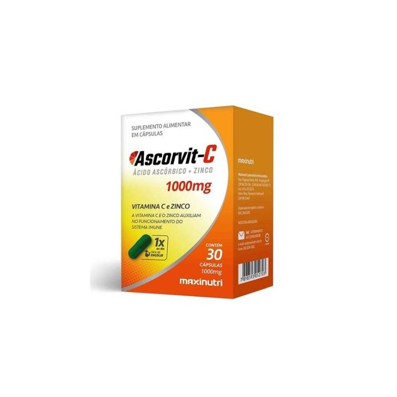 Ascorvit Vitamin C BP 100mg Tablets