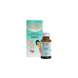 Ultraxime Cefixime 100mg/5ml Suspension